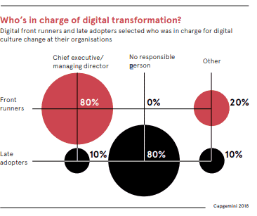Whose in charge of digital transformation?