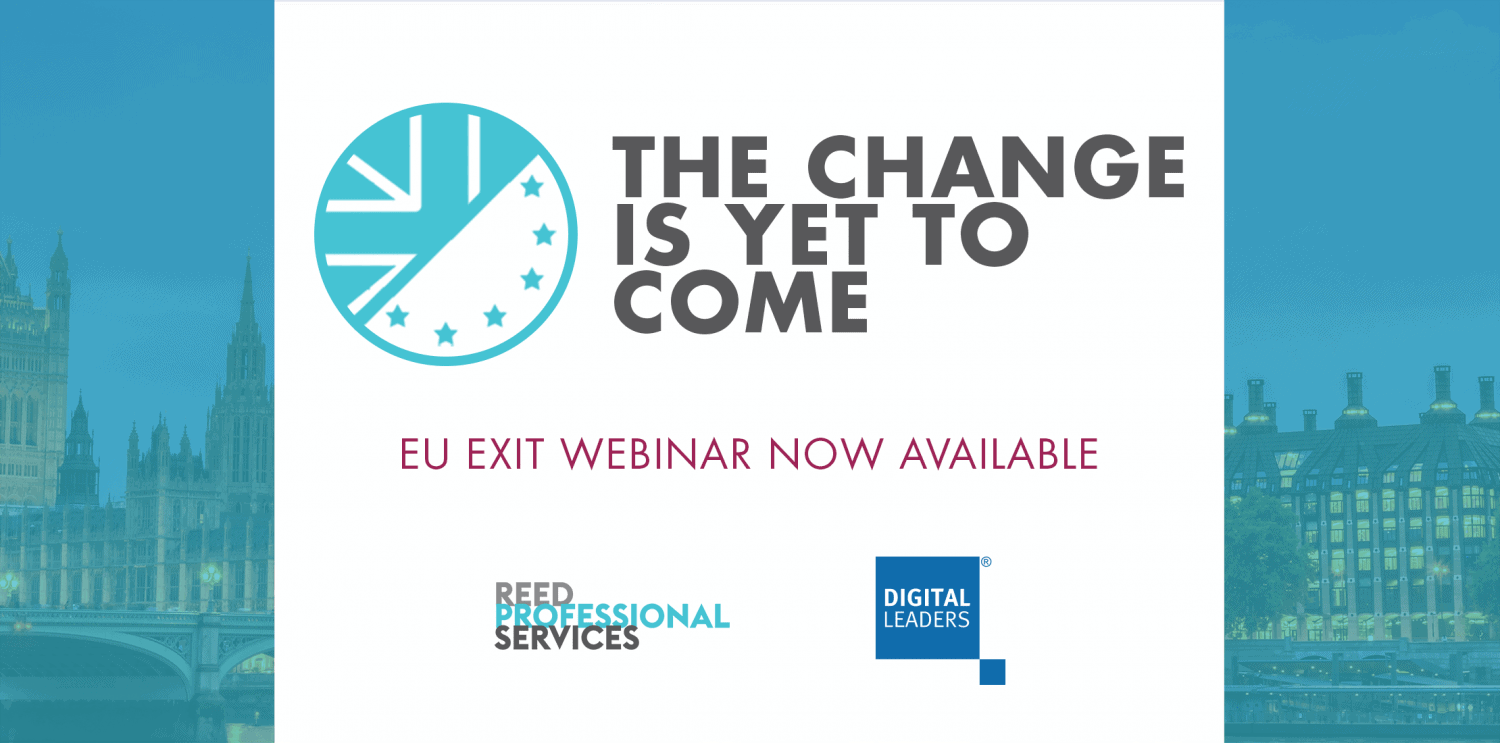 The change is yet to come – EU Exit Webinar